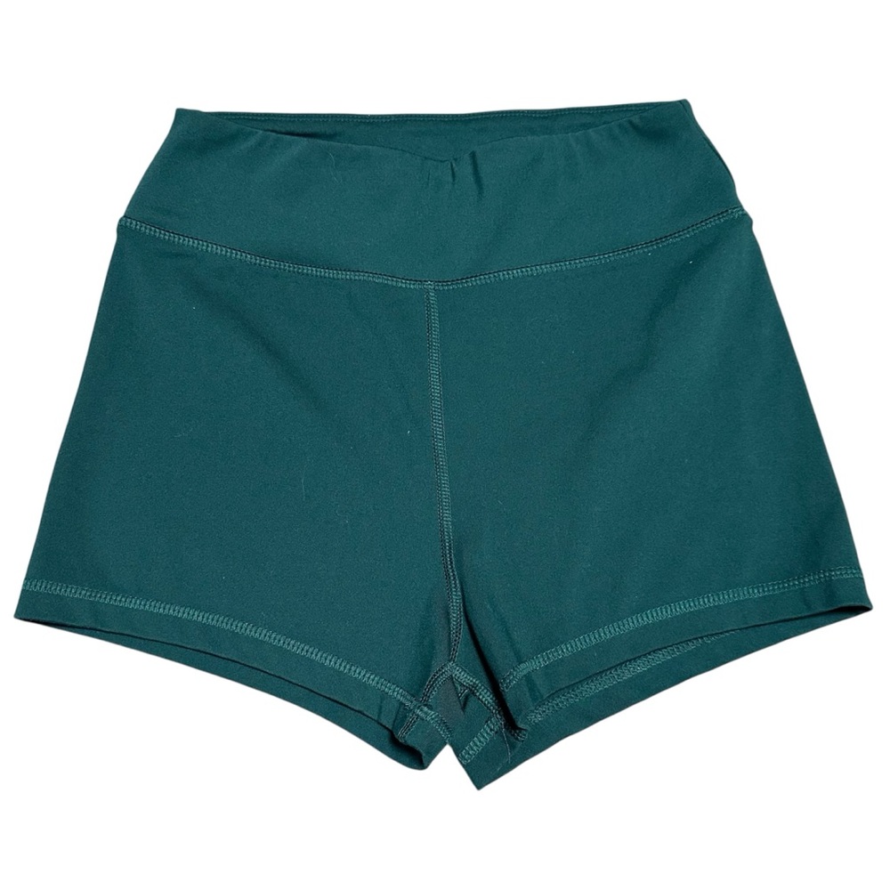 American Eagle Women's High Waisted Shorts Small Dark Green workout‎ gym